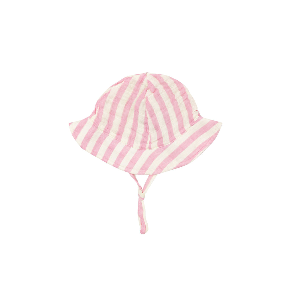 Angel Dear - Pink Stripe Sunhat