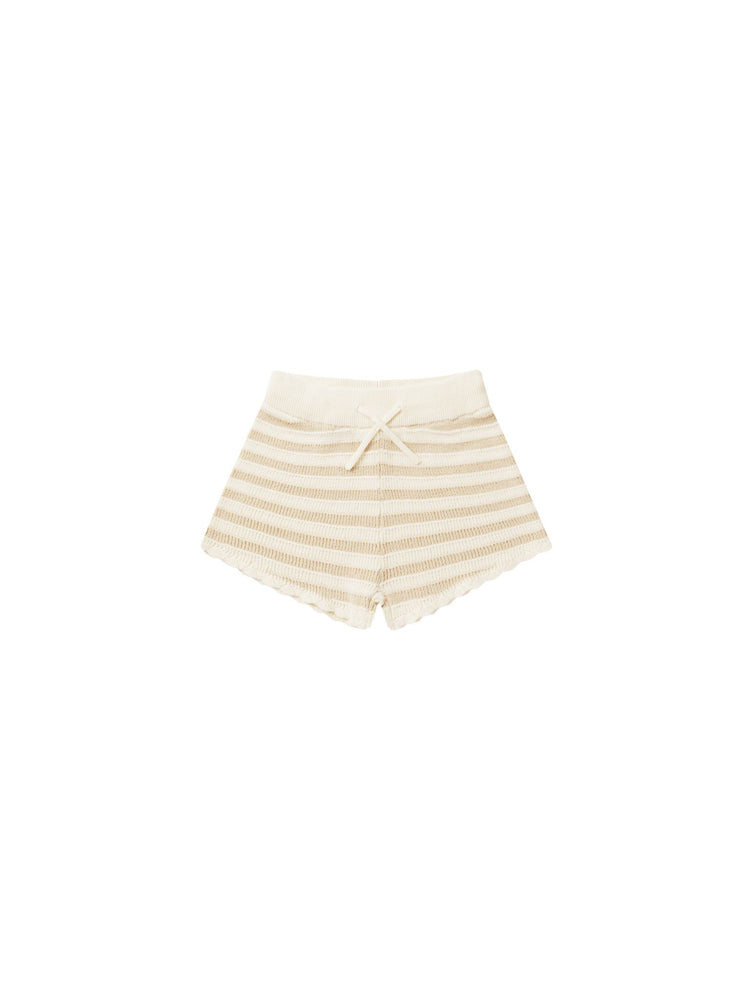 Rylee & Cru - Sand Stripe Knit Shorts