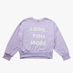 Petite Hailey - Love You More Lilac Women's Sweatshirt