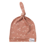 Copper Pearl Top Knot Hat - Rocky
