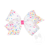 wee ones - Colorful Birthday Themed Party Print Bow