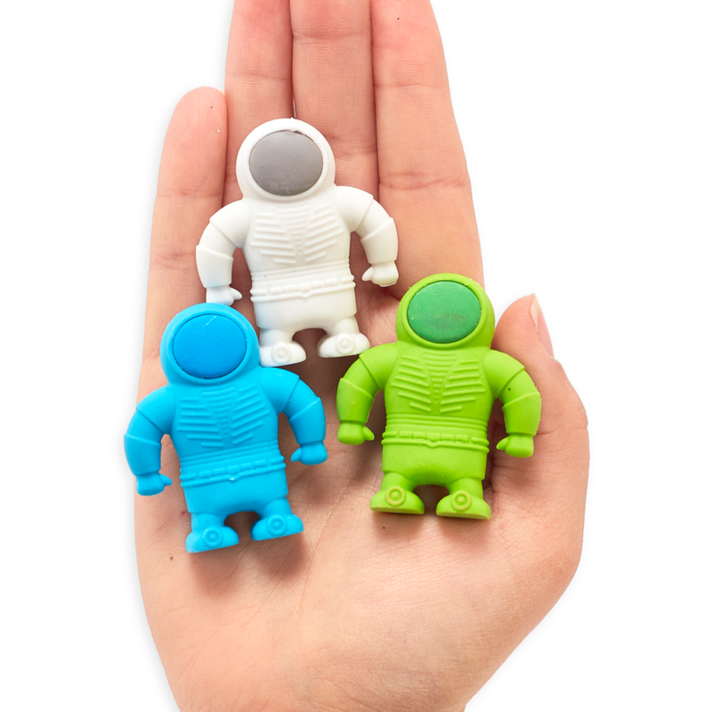 ooly - Astronaut Erasers - Set of 3
