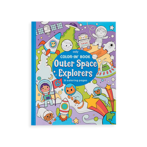 ooly - Color-in' Book: Outer Space Explorers