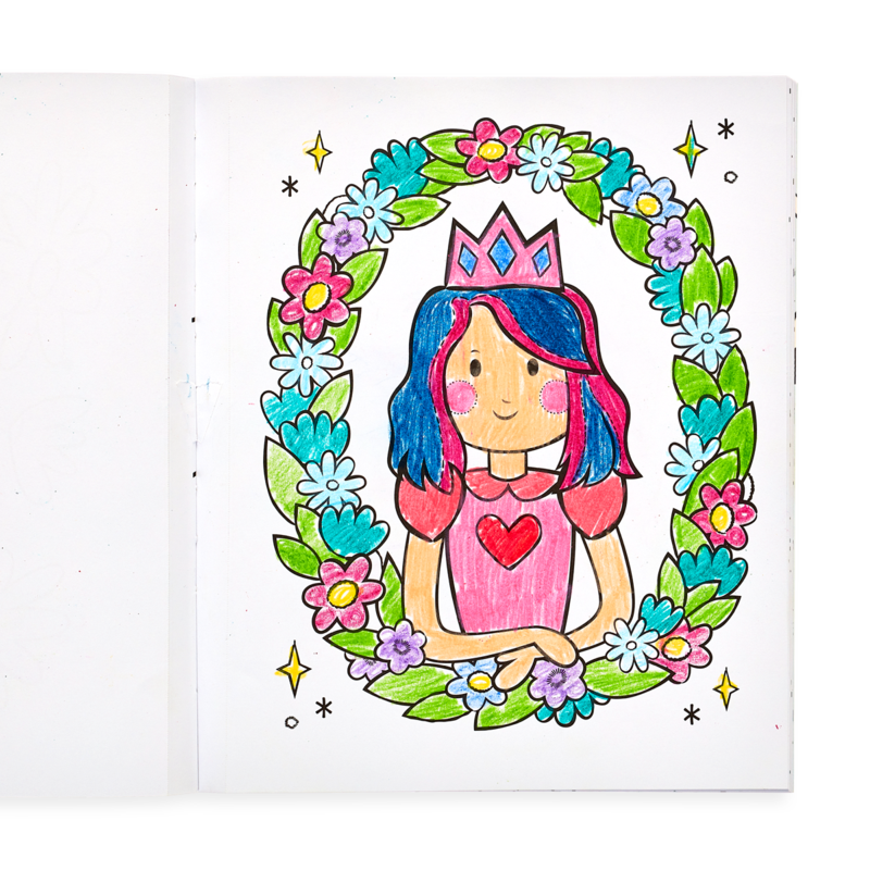 ooly - Color-in' Book: Princesses and Fairies