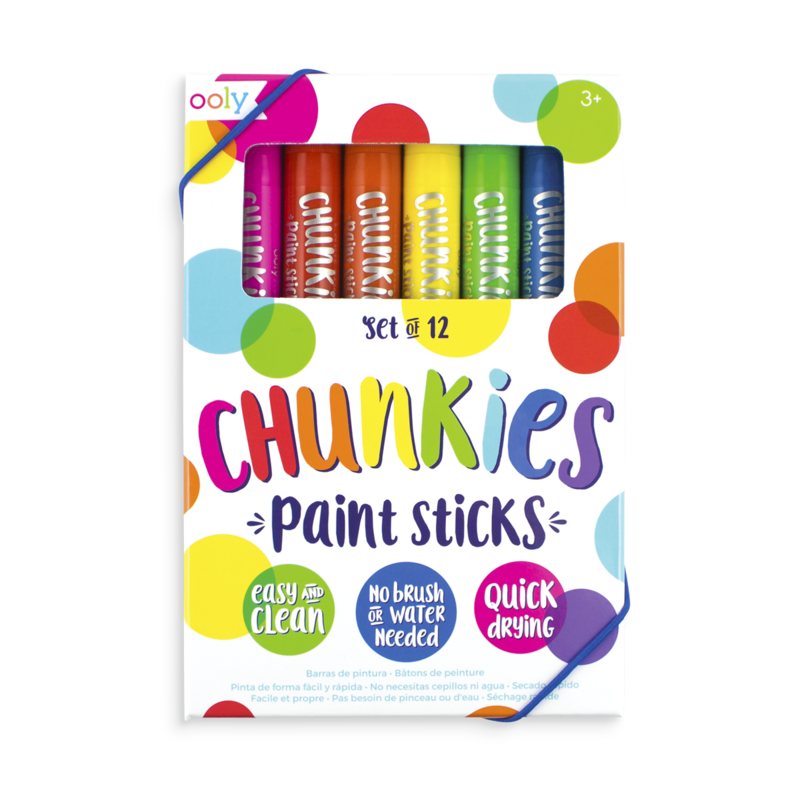 
            
                Load image into Gallery viewer, ooly - 12 pack Chunkies Paint Sticks
            
        