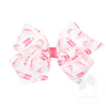 wee ones - Ballet Ribbon Print Bow