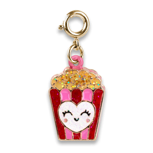 Charm It! - Gold Glitter Popcorn Charm