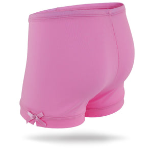 
            
                Load image into Gallery viewer, Monkeybar Buddies - Poppin Pink Girls Spandex Shorts
            
        