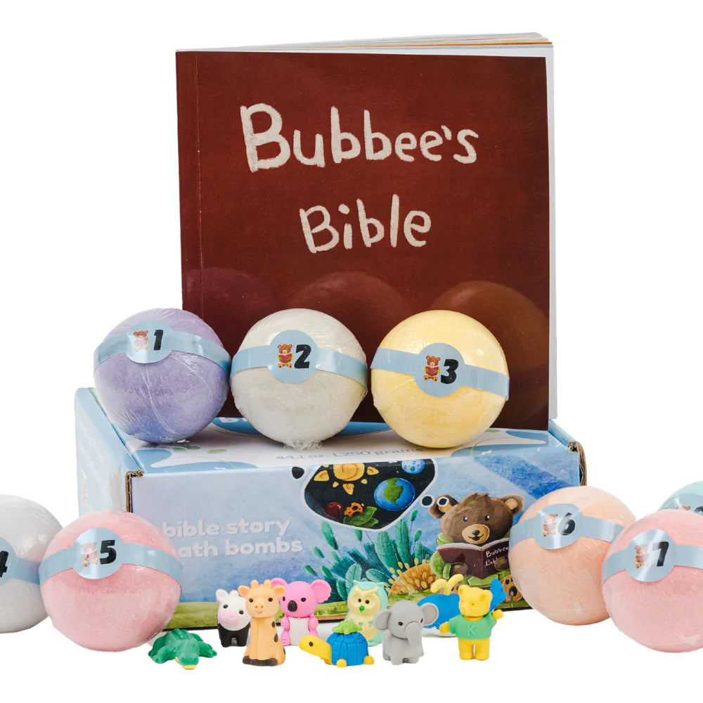 bibbel bubs - Bible Bath Bomb Set