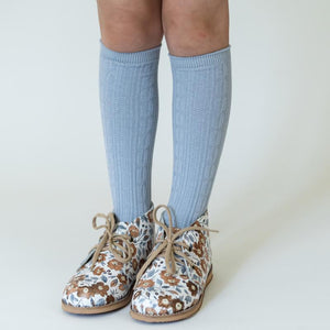 Little Stocking Co. - Powder Blue Knee High Socks