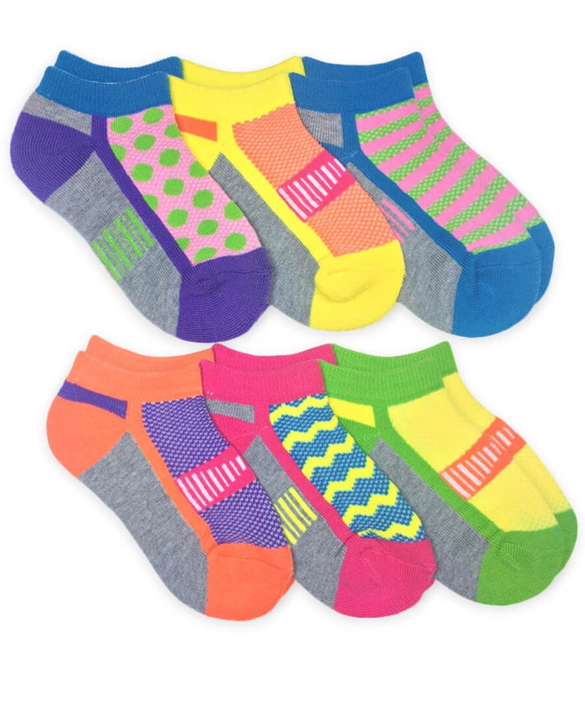 Jefferies Socks - Fun Sporty Low Cut Socks 6 Pair Pack