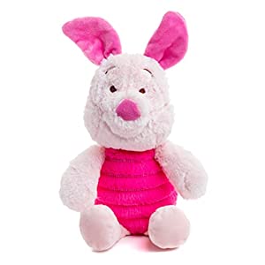 Soft Disney Piglet small plush toy by Kids Preferred, featuring plush fabric and detailed embroidery, perfect for cuddling.