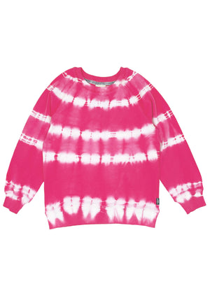 
            
                Load image into Gallery viewer, Feather 4 Arrow - Blurred Lines Fuschia Pullover
            
        