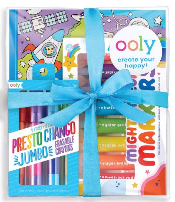 ooly - Mighty Mega  Space Coloring Giftables Pack