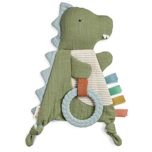 
            
                Load image into Gallery viewer, Itzy Ritzy - Bitzy Crinkle™ Dino Sensory Toy with Teether
            
        