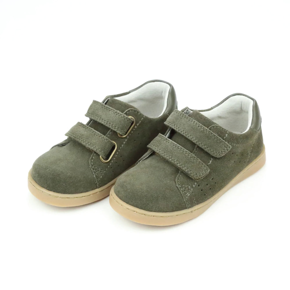 
            
                Load image into Gallery viewer, L&amp;#39;AMOUR - Kyle Double Velcro Sneaker Cargo Green
            
        