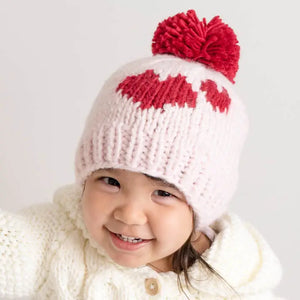 
            
                Load image into Gallery viewer, Huggalugs - Sweetheart Knit Beanie Hat
            
        