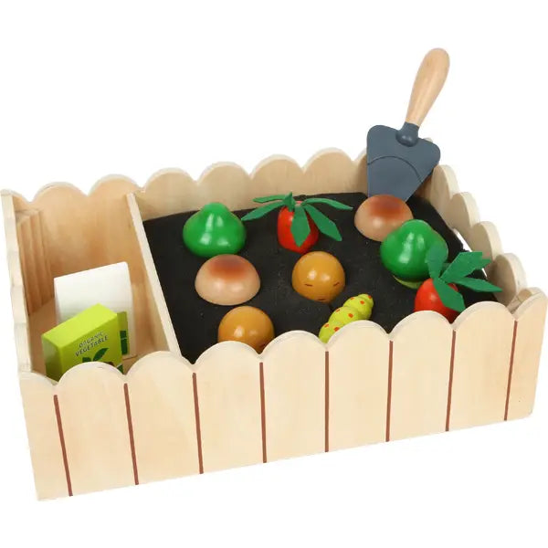 
            
                Load image into Gallery viewer, Small Foot - Wood Vegetable Garden Playset
            
        