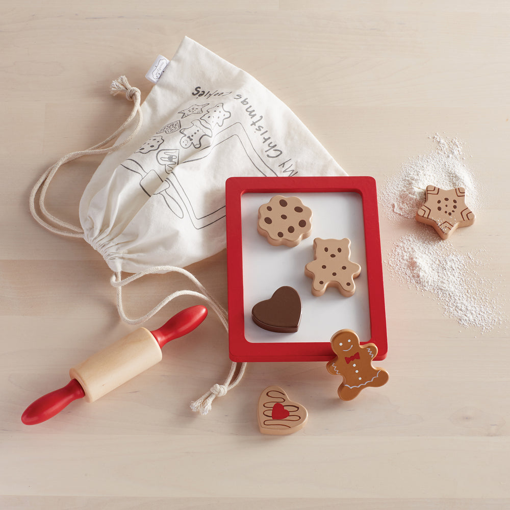 Mud Pie - Christmas Cookie Wood Play Set
