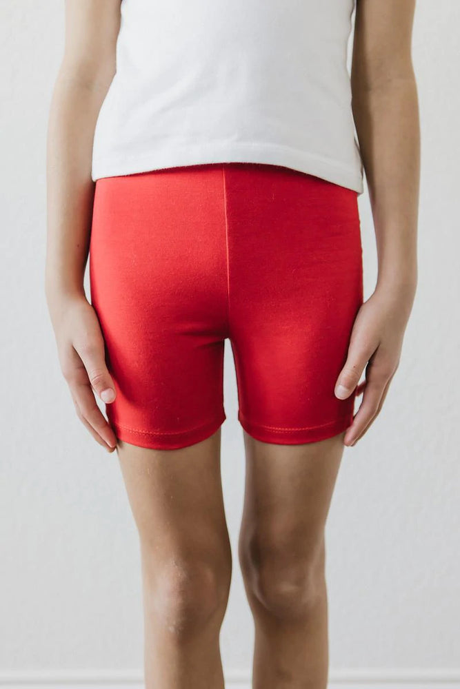 Mila & Rose - Red Twirl Shorts