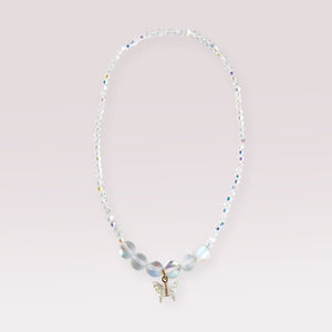Great Pretenders - Holo Crystal Butterfly Necklace