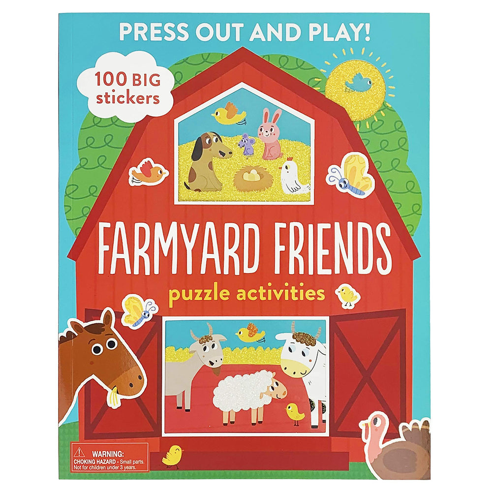 Cottage Door Press - Farmyard Friends Puzzle Activities