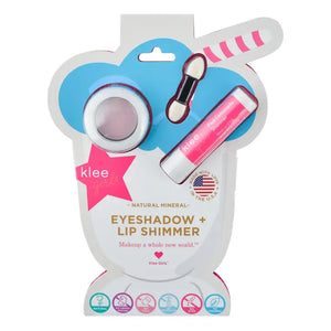 Klee - Bubble Gum Shimmer - Klee Girls Eyeshadow Lip Shimmer Set