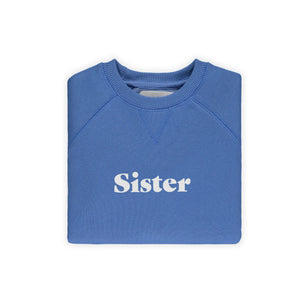 
            
                Load image into Gallery viewer, Bob &amp;amp; Blossom- Sailor Blue Sister Sweatshirt
            
        