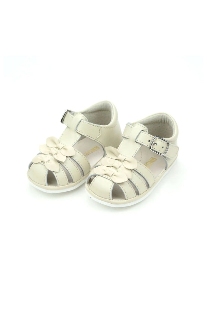 
            
                Load image into Gallery viewer, l&amp;#39;amour - Angel Baby Oatmeal Everly Sandal
            
        