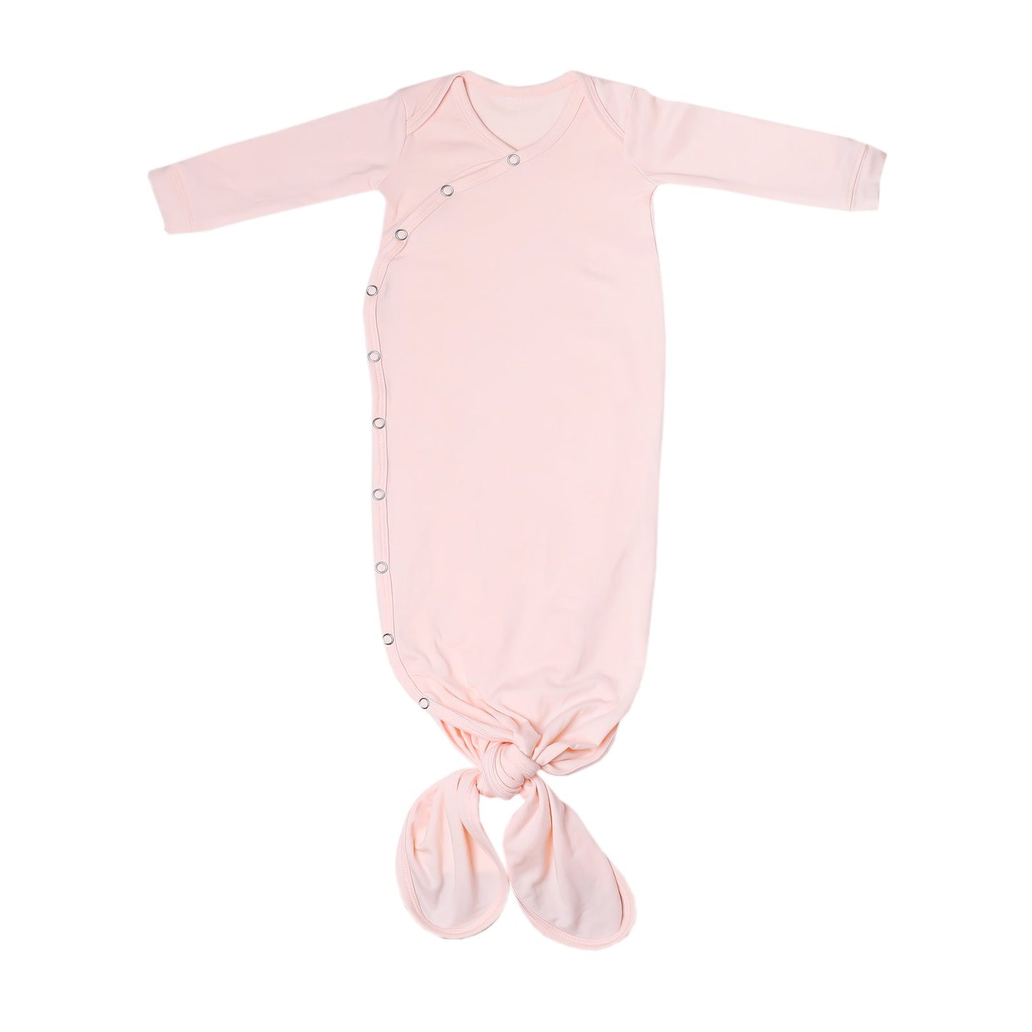 Copper Pearl - Newborn Knotted Gown - Blush