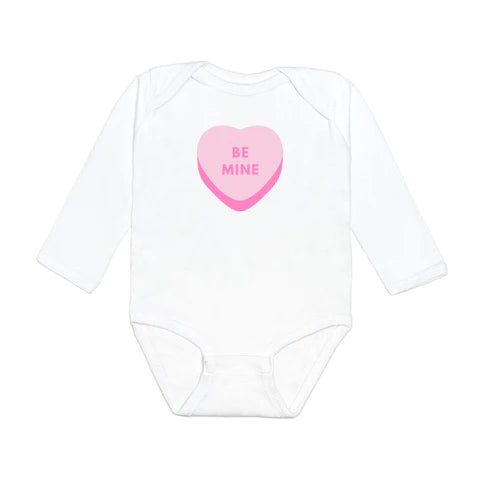 
            
                Load image into Gallery viewer, Sweet Wink - Be Mine L/S Bodysuit
            
        