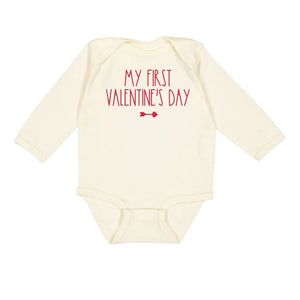 
            
                Load image into Gallery viewer, Sweet Wink - My First Valentine&amp;#39;s Day L/S Bodysuit
            
        