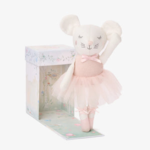 Elegant Baby - Mia the Mouse Ballerina Boxed Toy
