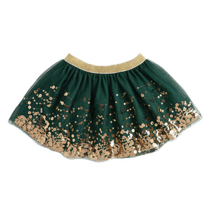 Sweet Wink - Emerald Sequin Tutu - Tutu Skirt