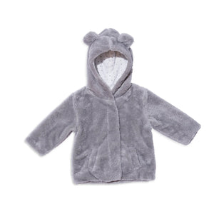 
            
                Load image into Gallery viewer, Magnetic Me - Drizzle Grey w/Ditsy Star Minky Magnetic Jacket
            
        
