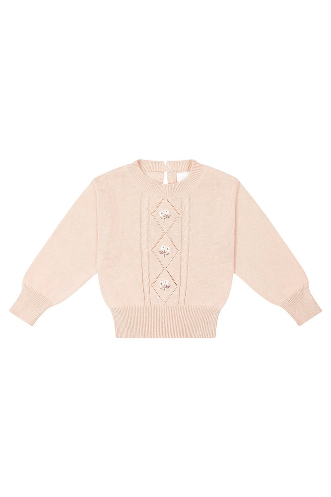 
            
                Load image into Gallery viewer, Jamie Kay - Dusty Roes Maeve Knitted Jumper
            
        