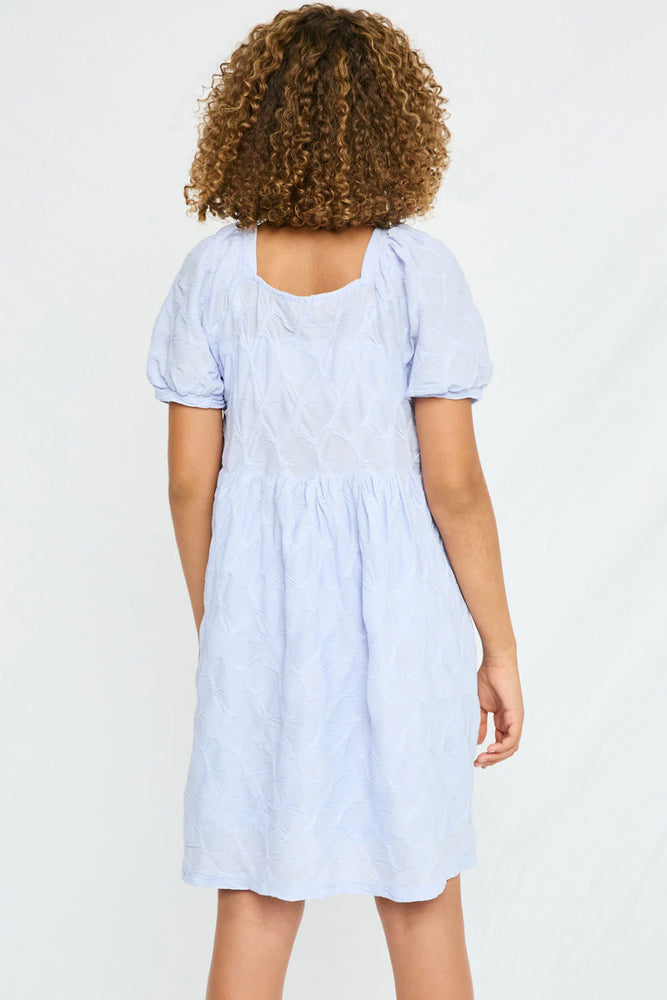 Hayden Girl - Sky Texture Dress