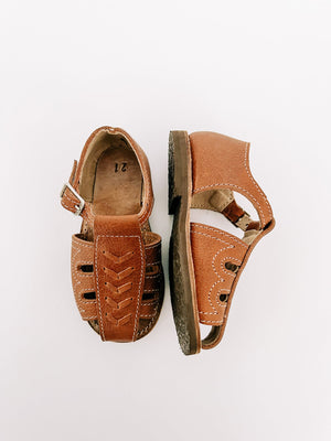 The Humble Soles - Mateo Sandals | Cafe Leather | Rubber Sole