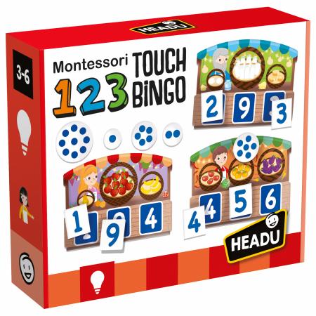 
            
                Load image into Gallery viewer, Headu - 123 Montessori Touch Bingo
            
        