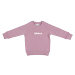 Bob & Blossom- Violet  Sister Sweatshirt