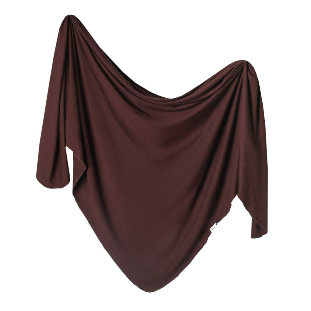 Copper Pearl Knit Swaddle - Moose