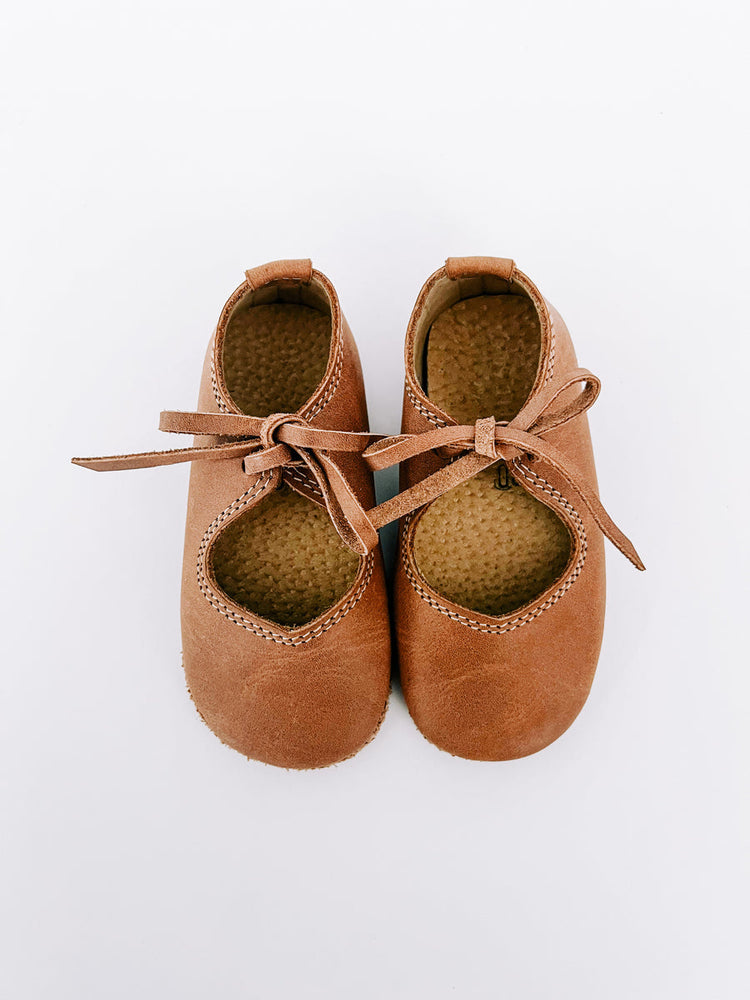 The Humble Soles - Nieve Soft Sole | Vintage Blush Leather