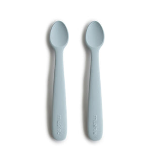 
            
                Load image into Gallery viewer, mushie - Silicone Feeding Spoons 2-Pack
            
        