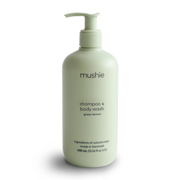mushie - Baby Shampoo & Body Wash Green Lemon