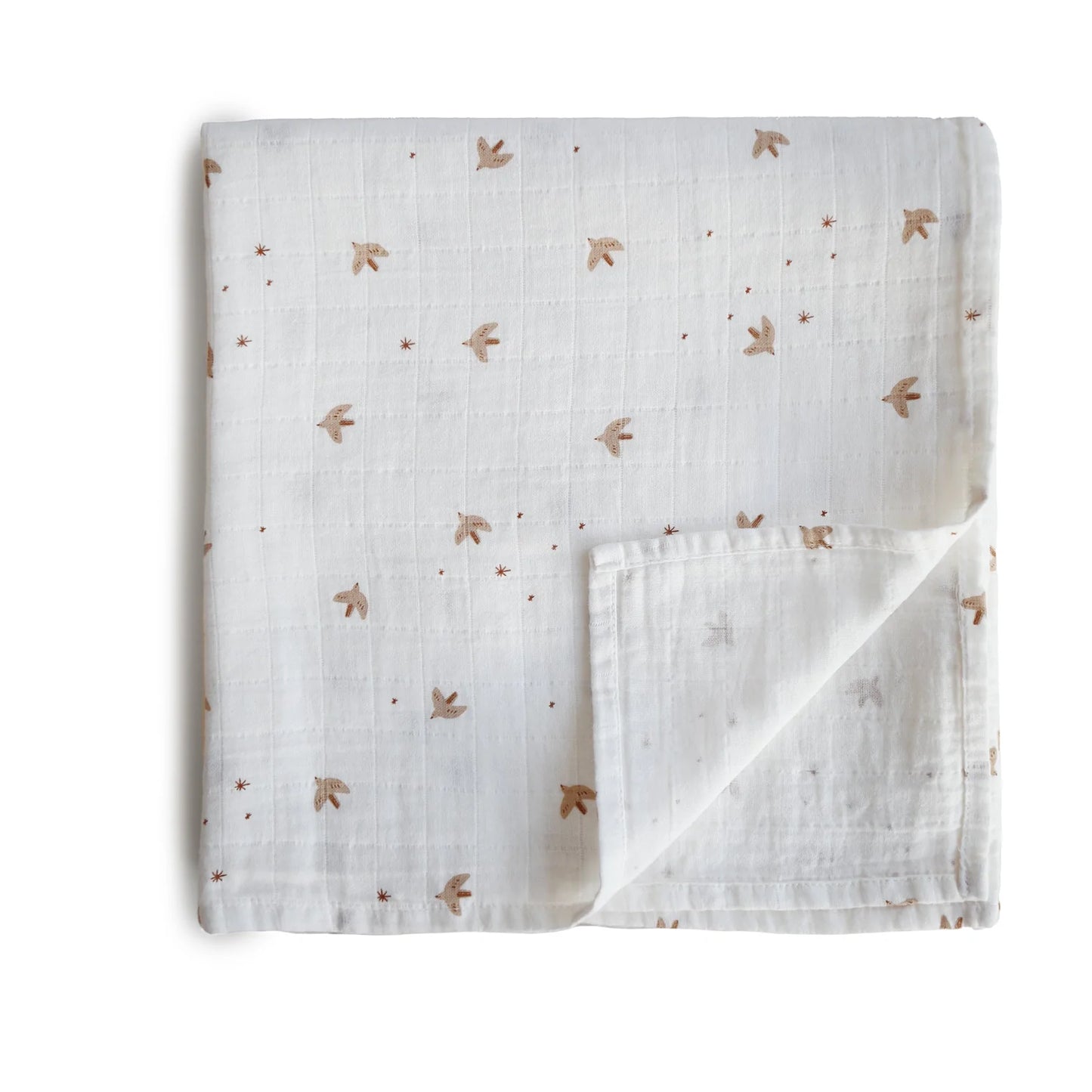 mushie - Organic Cotton Muslin Swaddle Blanket