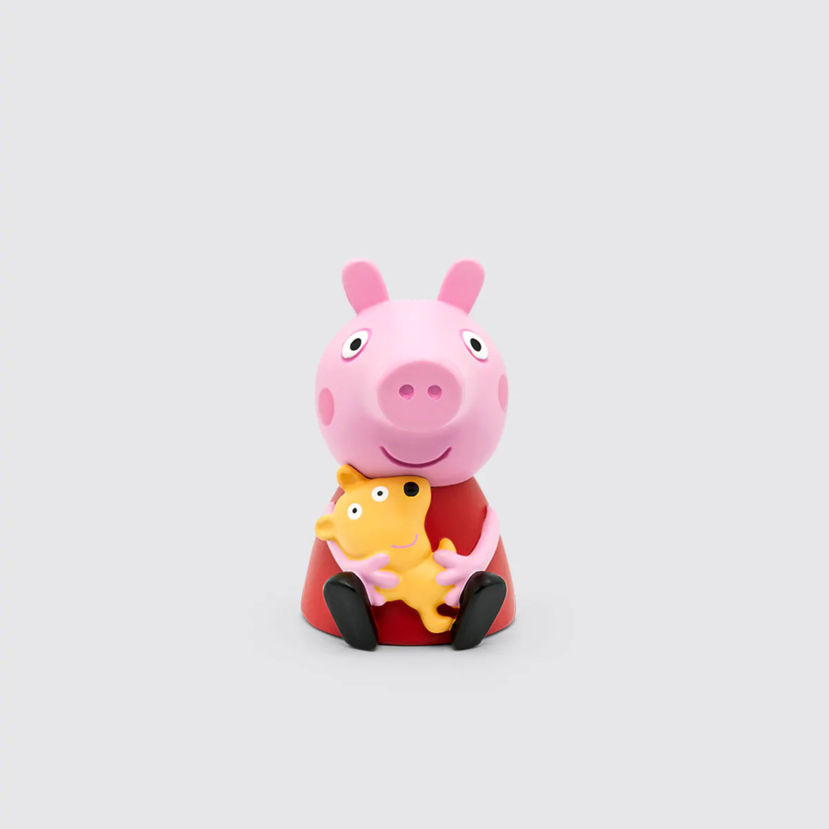 Tonies Peppa Pig audio figure from Tonies, featuring Peppa Pig character on a circular, colorful toy figurine for children.