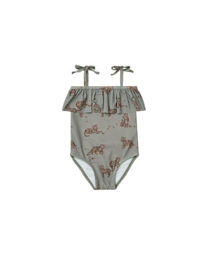
            
                Load image into Gallery viewer, Rylee &amp;amp; Cru - SS23 - Tigers Ruffle One PIece
            
        