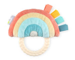 Itzy Ritzy - Rainbow Ritzy Rattle Pal™ Plush Rattle Pal with Teether