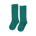 Little Stocking Co. - Juniper Lace Top Knee High Socks