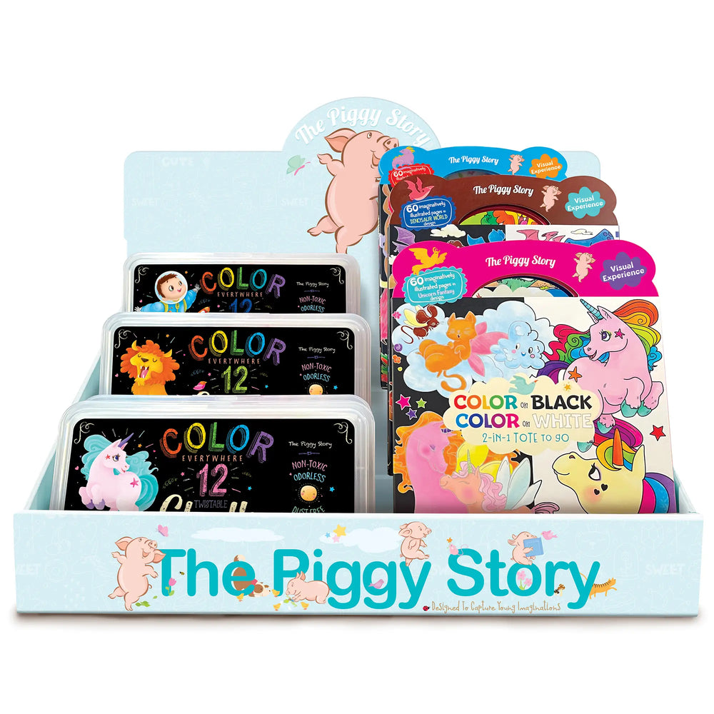 Color - Crayons - Dry Erase Crayons - The Piggy Story